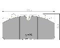 Garnitura Frana Disc 26.G 29088