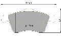 Garnitura Frana Disc 26.G 21883/1