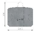 Garnitura Frana Disc 113.430.281