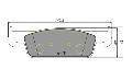 Garnitura Frana Disc 26.G25728